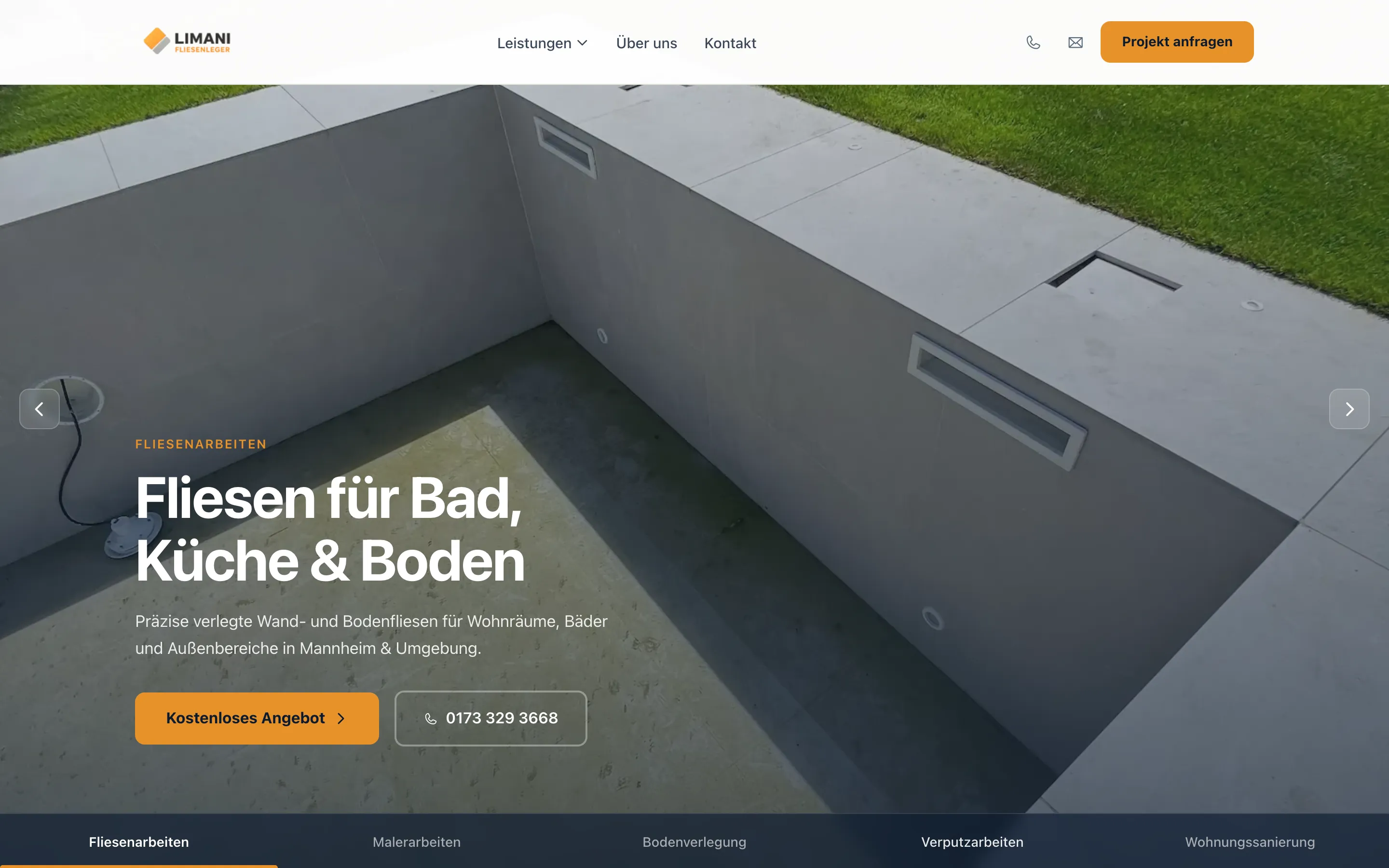 Limani Fliesenleger – Handwerk · Mannheim